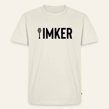 IMKER Honig Prime T-Shirt in Naturweiß – Vorderseite