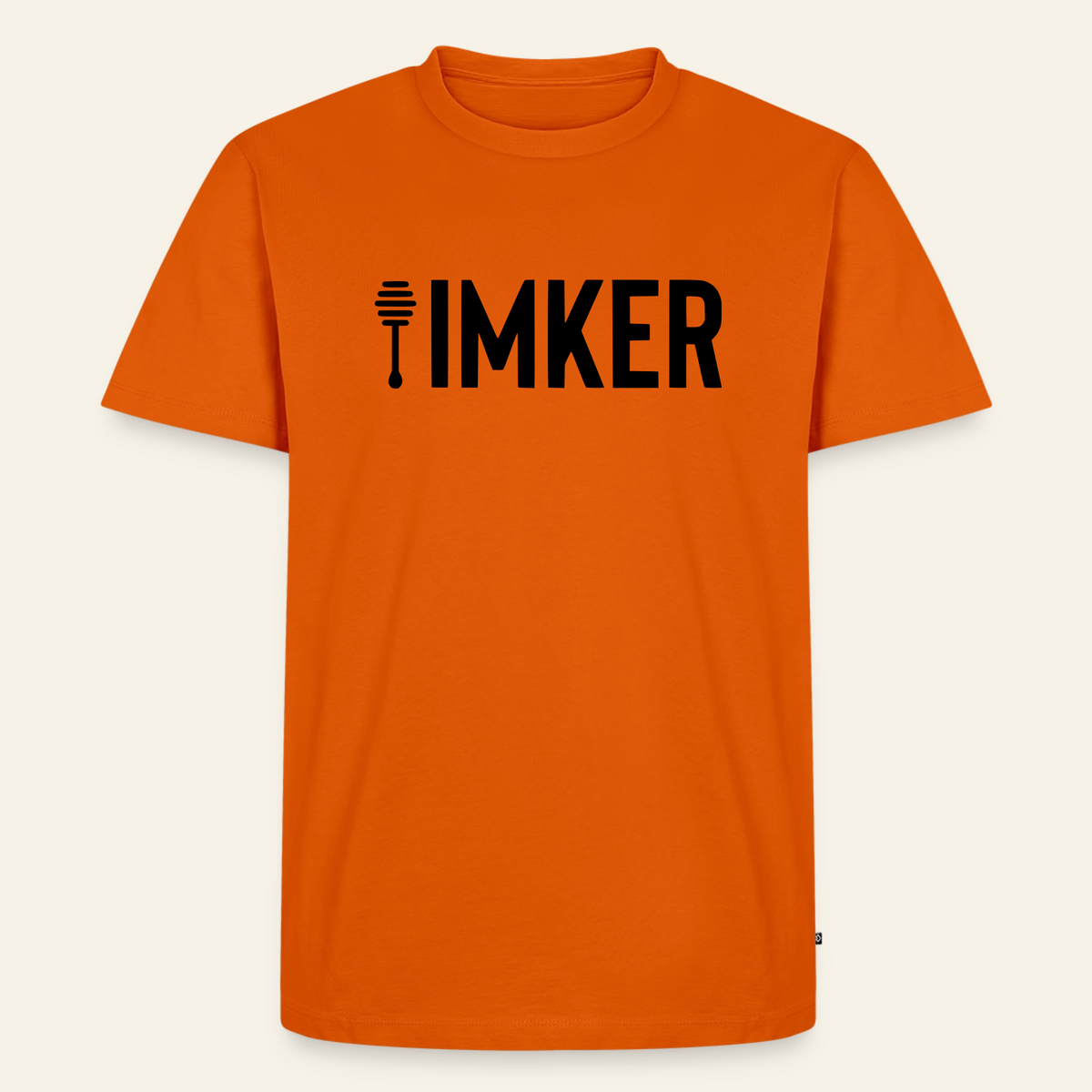 IMKER Honig Prime T-Shirt in Orange – Vorderseite