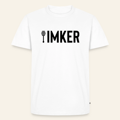 IMKER Honig Prime T-Shirt in Weiß – Vorderseite