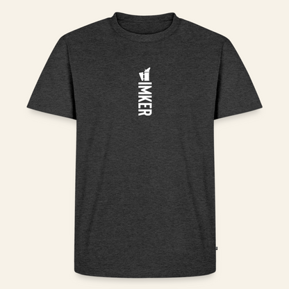 IMKER Smoker Alpha T-Shirt in Anthrazit – Vorderseite