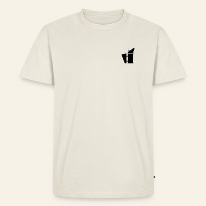 IMKER Smoker Bravo T-Shirt in Naturweiß – Vorderseite