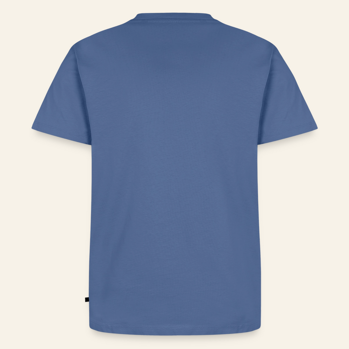 IMKER Smoker Bravo T-Shirt in Steinblau – Rückseite ohne Druck