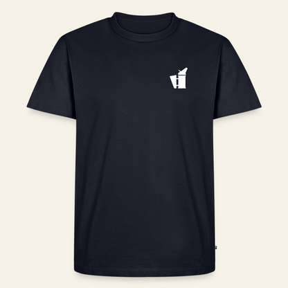IMKER Smoker Bravo T-Shirt in Dunkelblau – Vorderseite