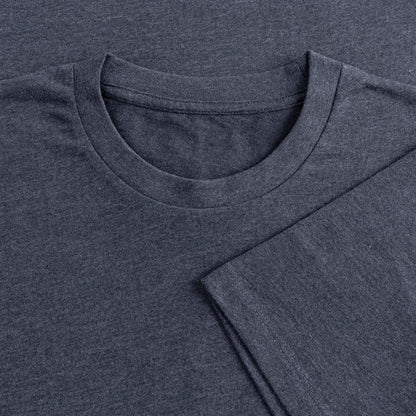IMKER Smoker Charlie T-Shirt in Jeansblau – Stoff im Detail