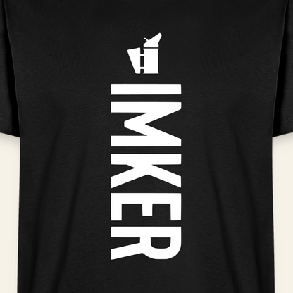 IMKER Smoker Charlie T-Shirt in Schwarz – Druck im Detail