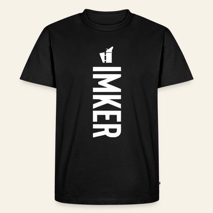 IMKER Smoker Charlie T-Shirt in Schwarz – Vorderseite