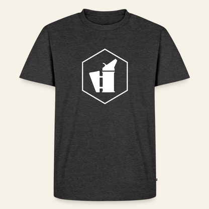 IMKER Smoker Delta Stark T-Shirt in Anthrazit – Vorderseite