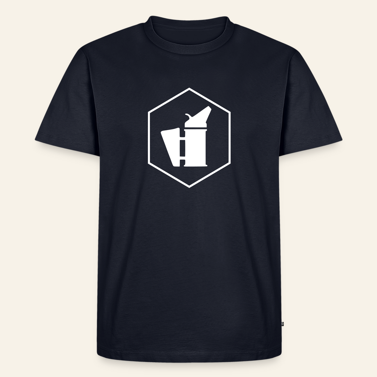 IMKER Smoker Delta Stark T-Shirt in Dunkelblau – Vorderseite