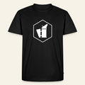 IMKER Smoker Delta Stark T-Shirt in Schwarz – Vorderseite