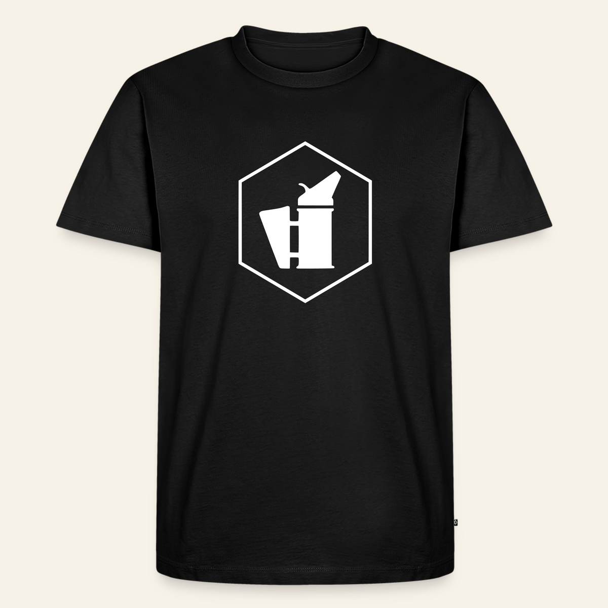 IMKER Smoker Delta Stark T-Shirt in Schwarz – Vorderseite