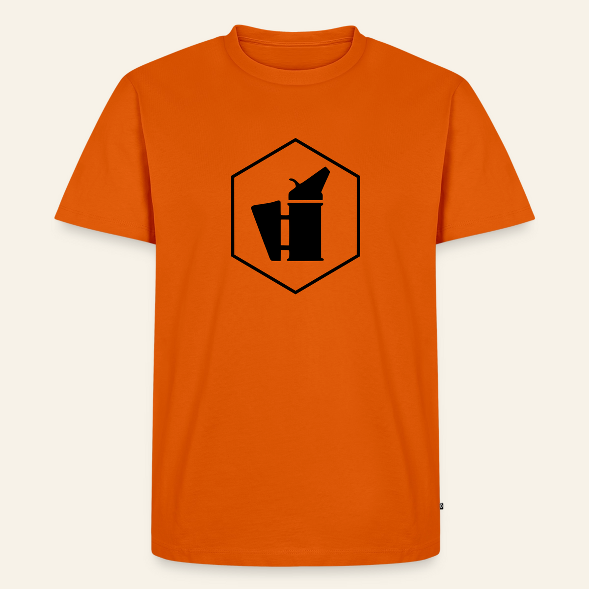 IMKER Smoker Delta Stark T-Shirt in Orange – Vorderseite
