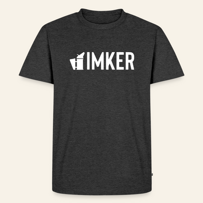 IMKER Smoker Prime T-Shirt in Anthrazit – Vorderseite