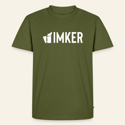 IMKER Smoker Prime T-Shirt in Khaki – Vorderseite