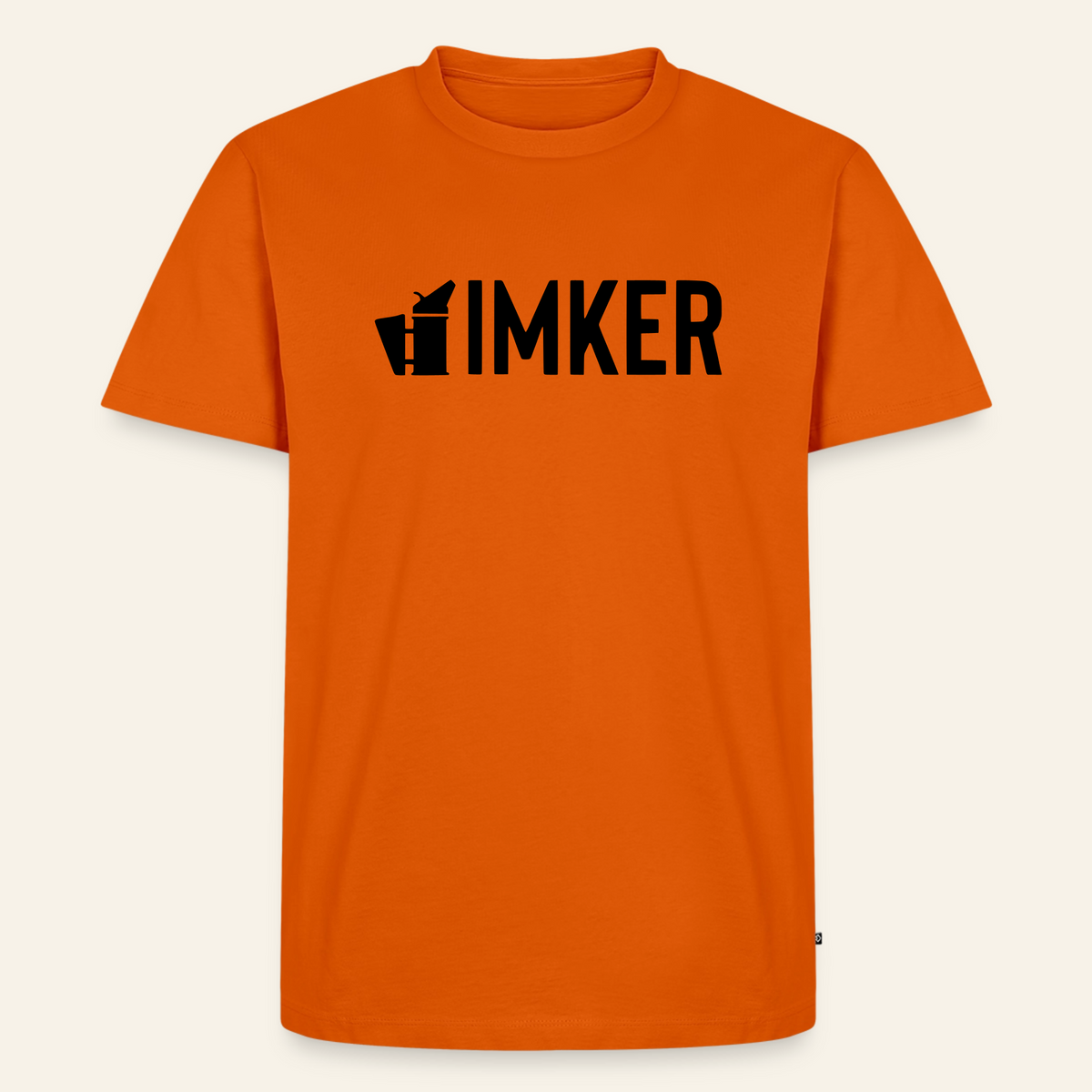 IMKER Smoker Prime T-Shirt in Orange – Vorderseite