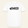 IMKER Smoker Prime T-Shirt in Weiß – Vorderseite