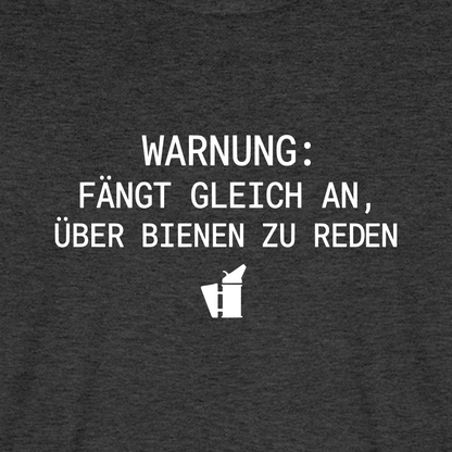 IMKER Smoker Redemodus T-Shirt in Anthrazit – Druck im Detail
