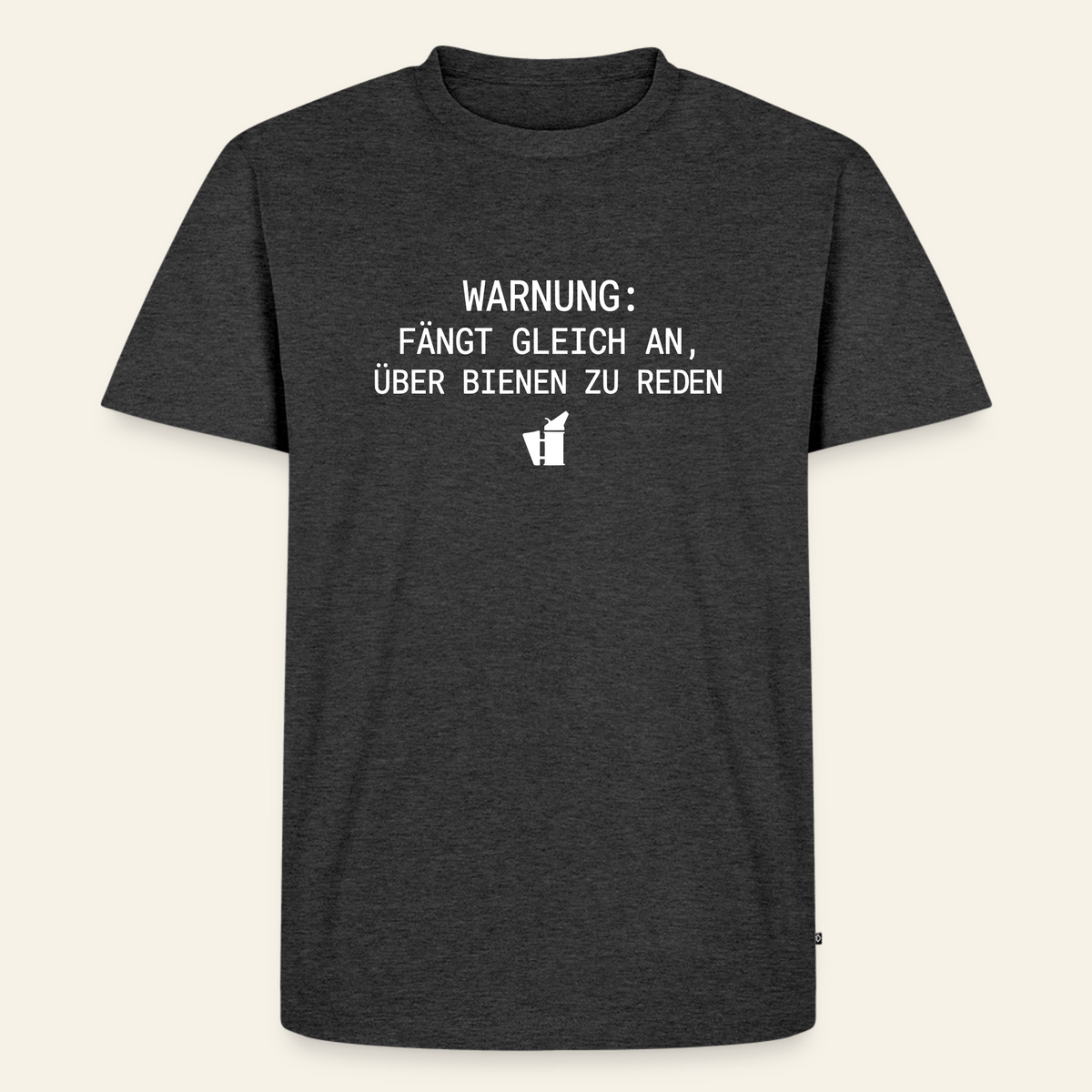 IMKER Smoker Redemodus T-Shirt in Anthrazit – Vorderseite