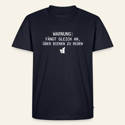 IMKER Smoker Redemodus T-Shirt in Dunkelblau – Vorderseite