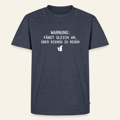 IMKER Smoker Redemodus T-Shirt in Jeansblau – Vorderseite