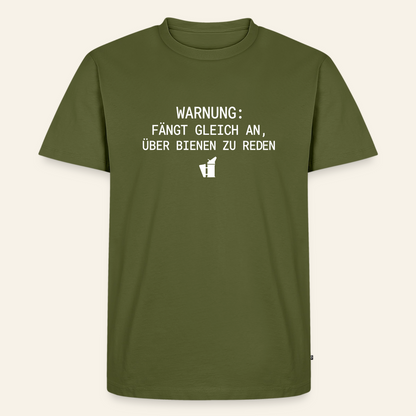 IMKER Smoker Redemodus T-Shirt in Khaki – Vorderseite