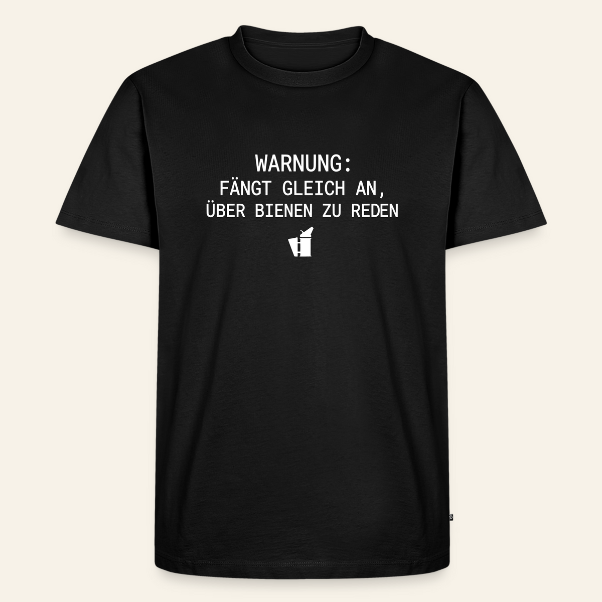 IMKER Smoker Redemodus T-Shirt in Schwarz – Vorderseite