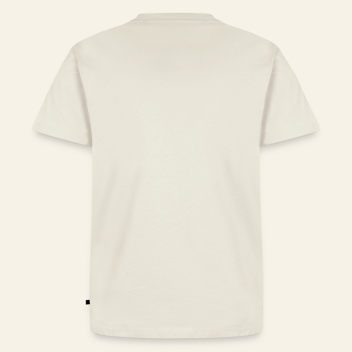 IMKER Smoker Redemodus T-Shirt in Naturweiß – Rückseite ohne Druck