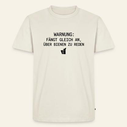 IMKER Smoker Redemodus T-Shirt in Naturweiß – Vorderseite
