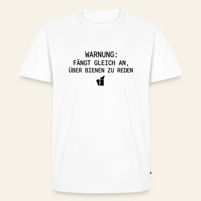 IMKER Smoker Redemodus T-Shirt in Weiß – Vorderseite