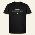 IMKER Smoker Schwärmmodus T-Shirt in Schwarz – Vorderseite