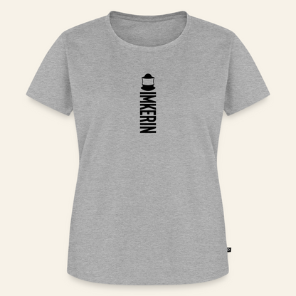 IMKERIN Code Alpha T-Shirt in Grau – Vorderseite