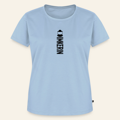 IMKERIN Code Alpha T-Shirt in Hellblau – Vorderseite