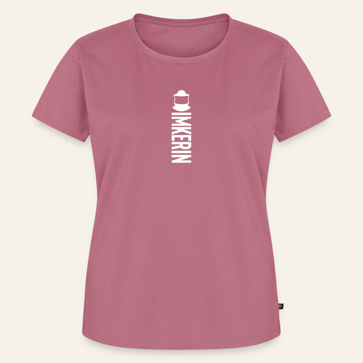 IMKERIN Code Alpha T-Shirt in Mauve – Vorderseite