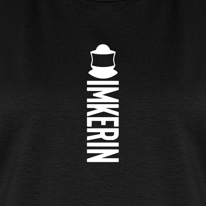 IMKERIN Code Alpha T-Shirt in Schwarz – Druck im Detail