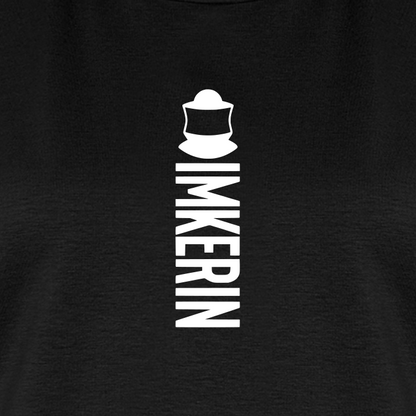 IMKERIN Code Alpha T-Shirt in Schwarz – Druck im Detail