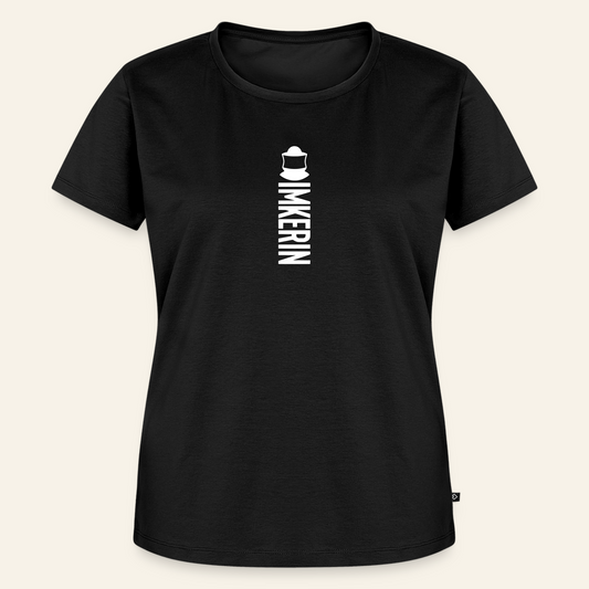 IMKERIN Code Alpha T-Shirt in Schwarz – Vorderseite