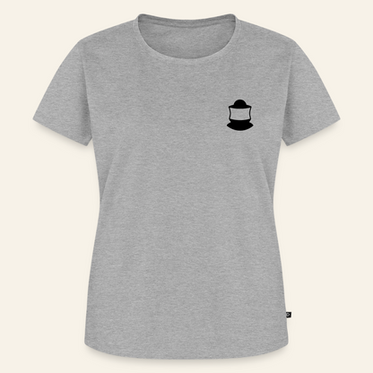 IMKERIN Code Bravo T-Shirt in Grau – Vorderseite