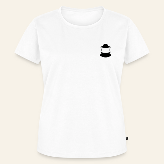 IMKERIN Code Bravo T-Shirt in Weiß – Vorderseite