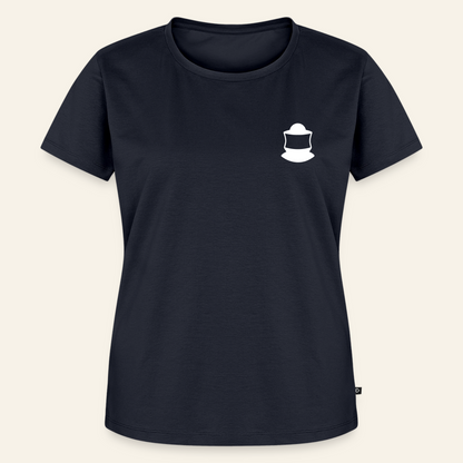 IMKERIN Code Bravo T-Shirt in Dunkelblau – Vorderseite