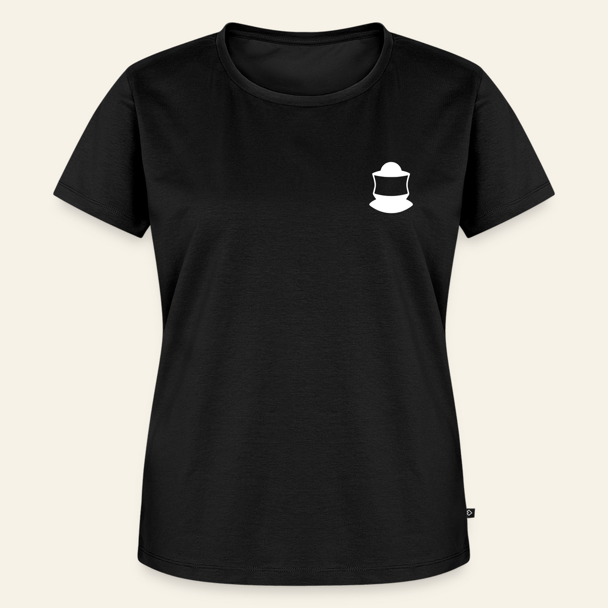 IMKERIN Code Bravo T-Shirt in Schwarz – Vorderseite