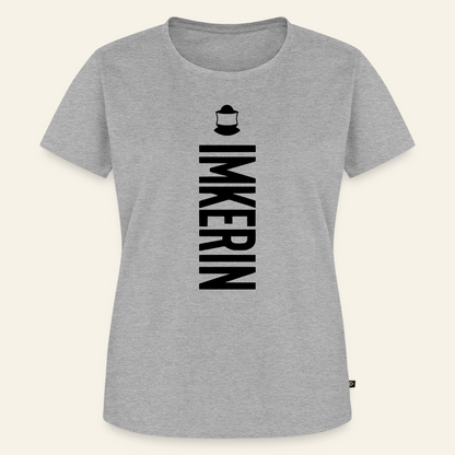 IMKERIN Code Charlie T-Shirt in Grau – Vorderseite