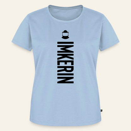 IMKERIN Code Charlie T-Shirt in Hellblau – Vorderseite