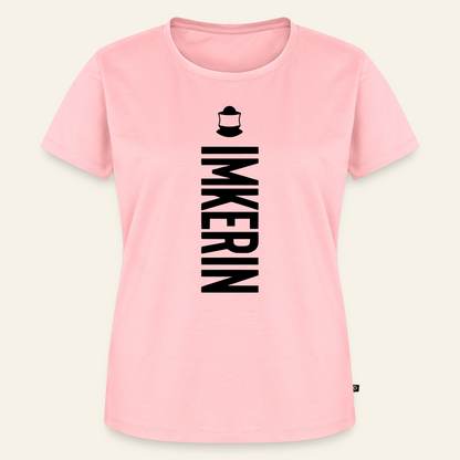 IMKERIN Code Charlie T-Shirt in Rosé – Vorderseite