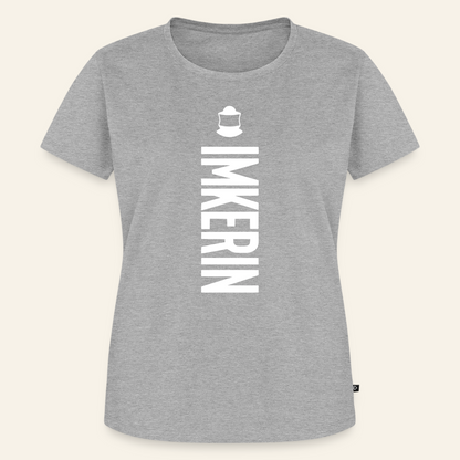 IMKERIN Code Charlie T-Shirt in Grau – Vorderseite