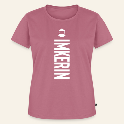 IMKERIN Code Charlie T-Shirt in Mauve – Vorderseite