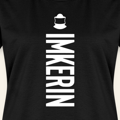IMKERIN Code Charlie T-Shirt in Schwarz – Druck im Detail