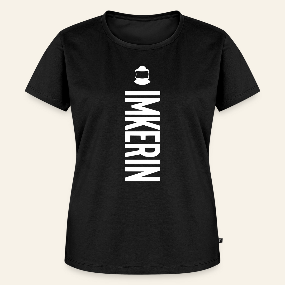 IMKERIN Code Charlie T-Shirt in Schwarz – Vorderseite