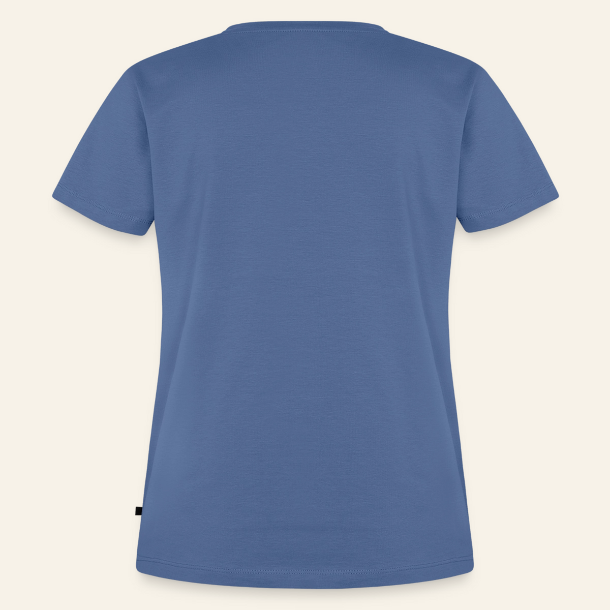 IMKERIN Code Charlie T-Shirt in Steinblau – Rückseite ohne Druck