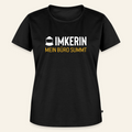 IMKERIN Code Büro T-Shirt in Schwarz – Vorderseite