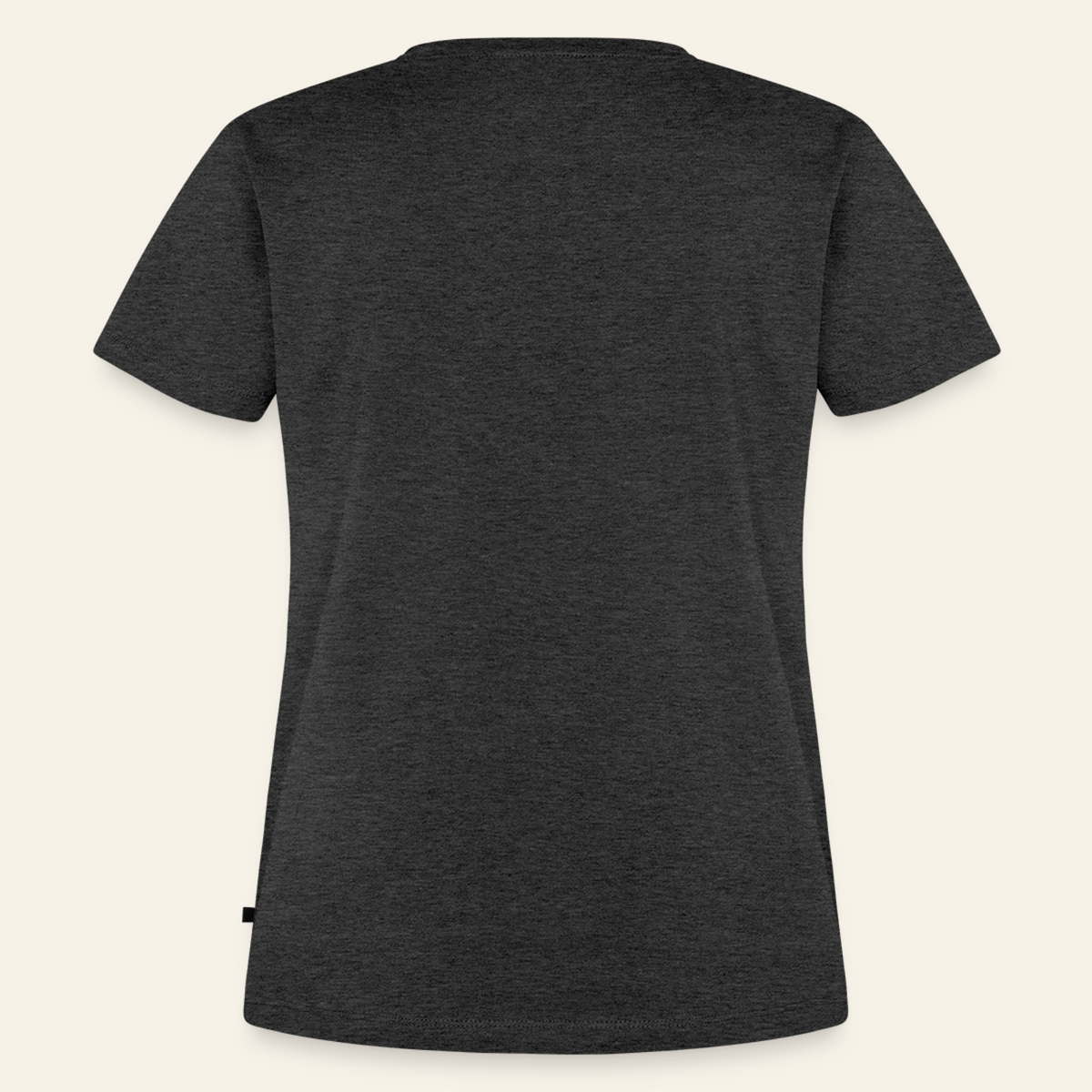 IMKERIN Code Königin T-Shirt in Anthrazit – Rückseite ohne Druck