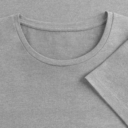 IMKERIN Code Königin T-Shirt in Grau – Stoff im Detail
